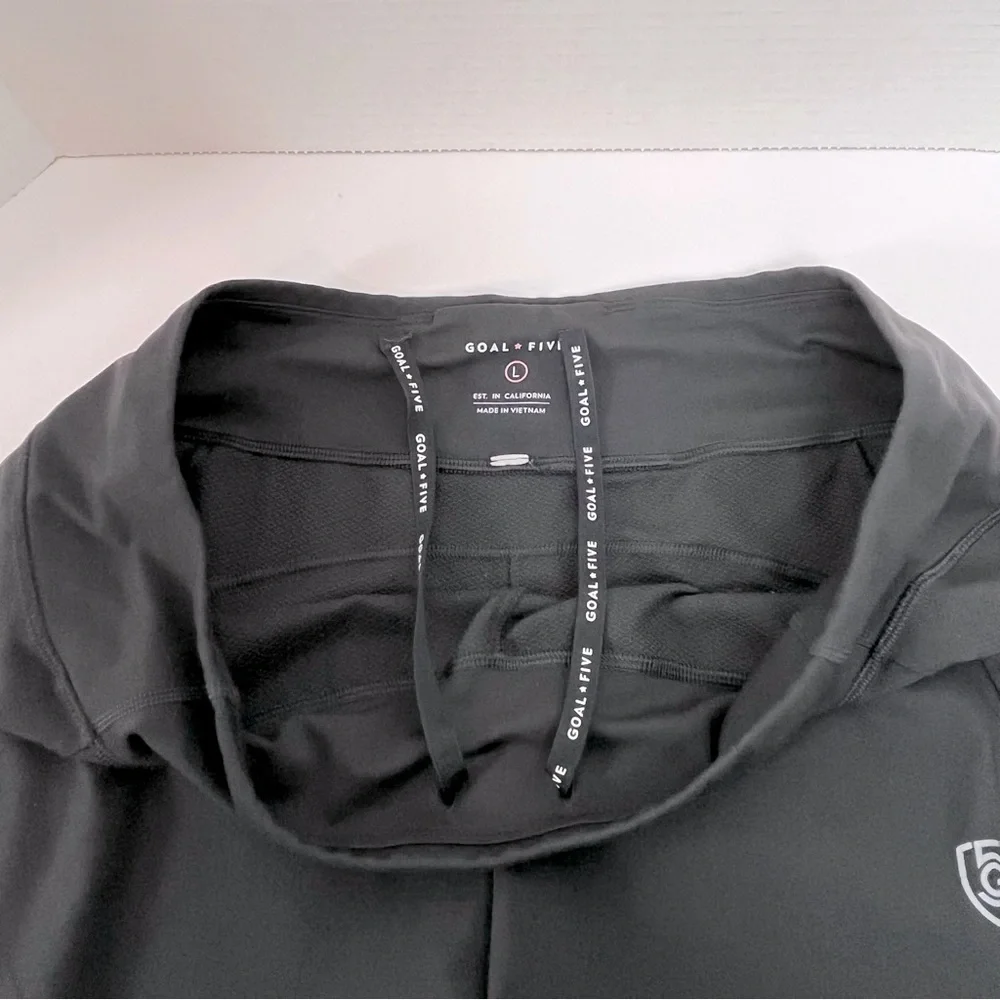 Women's Black Athletic Shorts - Picture 6 of 8